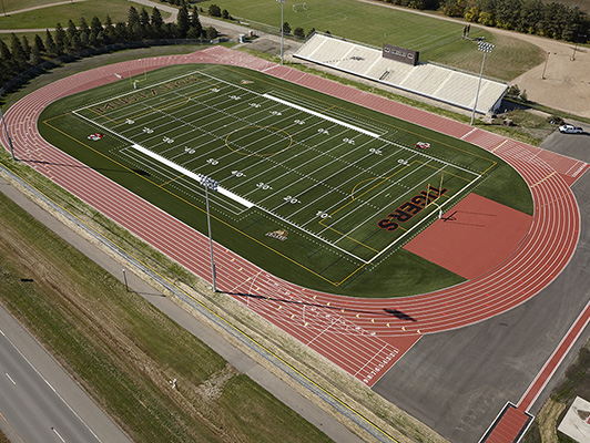 Southwest Minnesota State University - Outdoor Track Field Surfaces