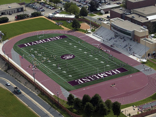 Hamline University Running Track Surfaces Kiefer USA