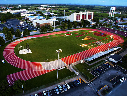 Eastern Kentucky University Running Track Surfaces