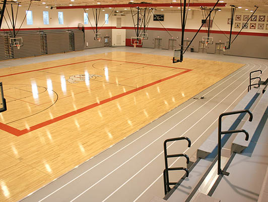 Grant High School Running Track Surfaces