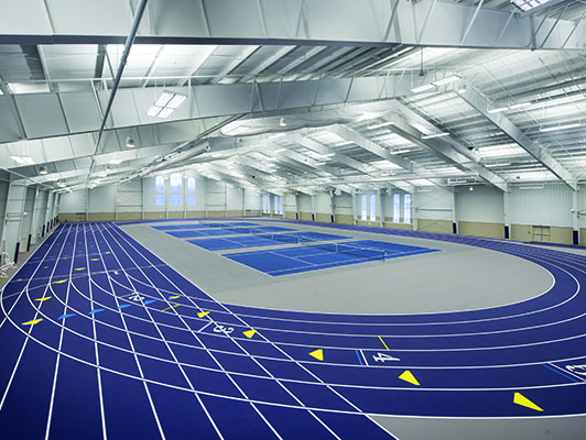 Hillsdale College Running Track Surfaces