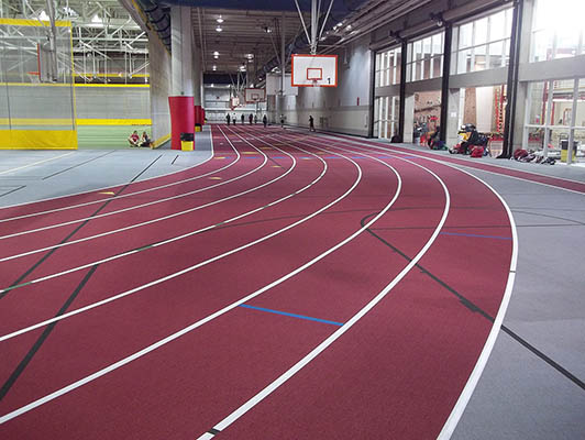 Iowa State University Running Track Surfaces