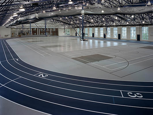 Marietta College Running Track Flooring