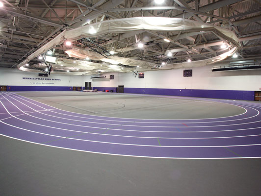 Merrillville High School Running Track Surfaces