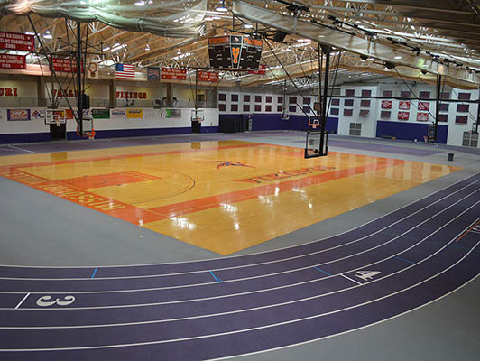 Indoor Arena Surfaces: Basketball Pitch, Track & Field Flooring