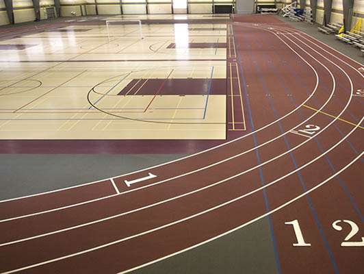 Sycamore High School Running Track Surfaces
