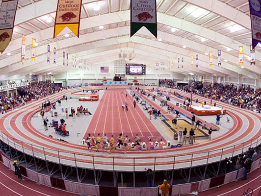 University Of Arkansas Running Track Surfaces