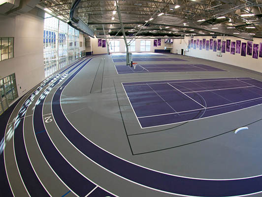 University Of St. Thomas Running Track Surfaces