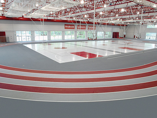 Wabash College Running Track Surfaces