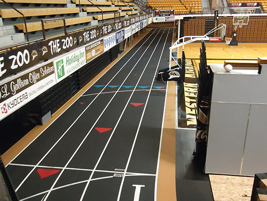 Western Michigan University Running Track Surfaces