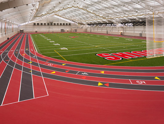 Youngstown State University Running Track Surfaces