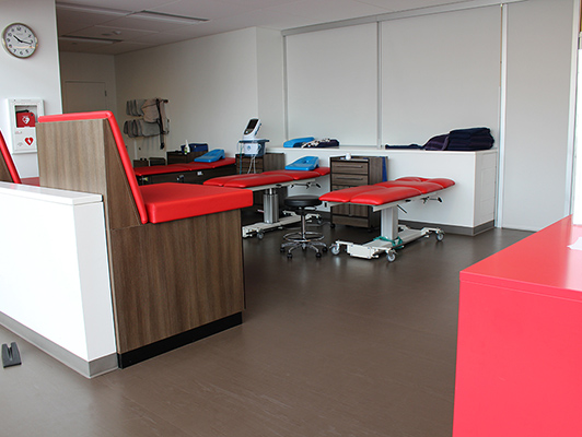 Chicago Bulls Training Room Flooring