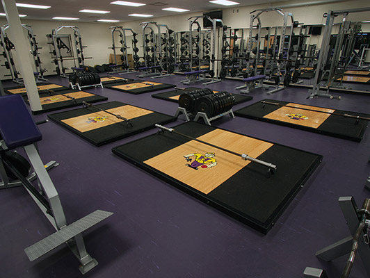 Hobart High School Weight Room Flooring