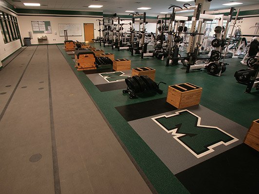 Weight Room Floor - Mason High School