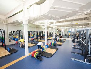 University of Michigan Rec weight room