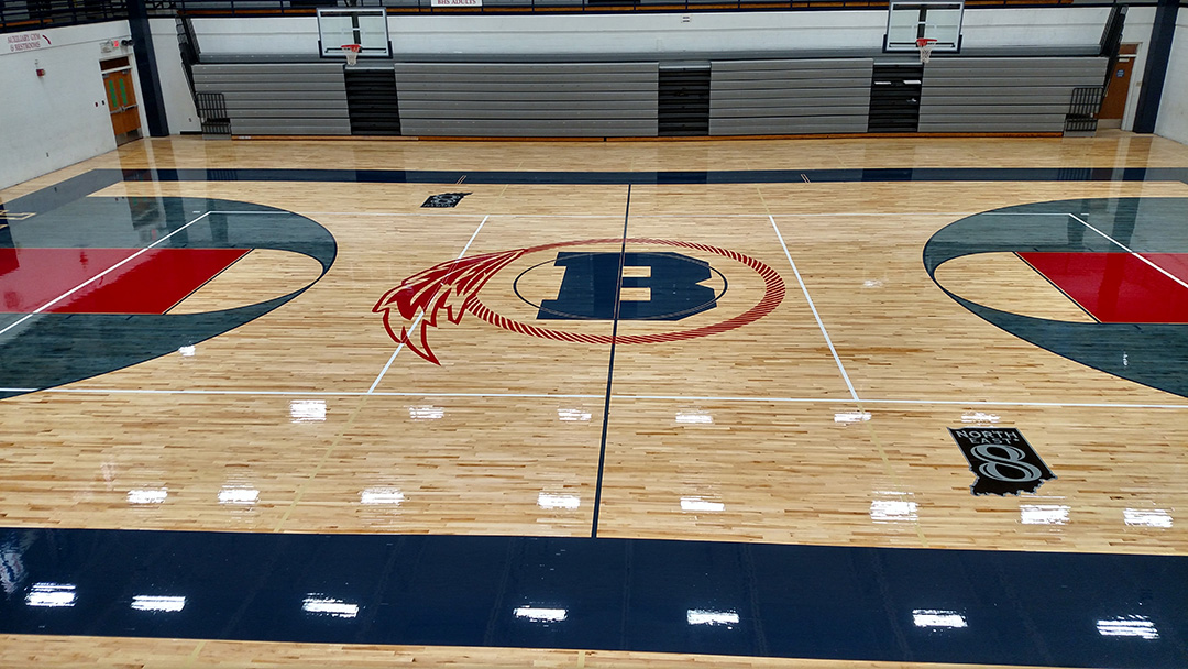 Bellmont High School - Gymnasium Flooring