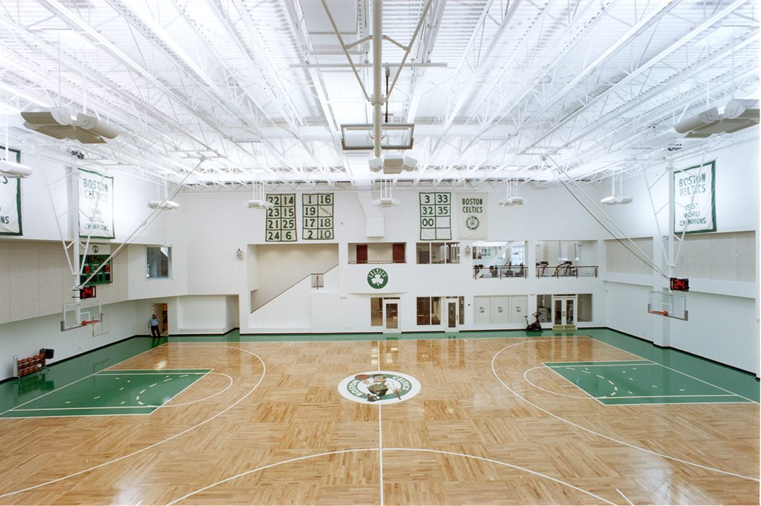 Boston Celtics - Parquet Pattern Hardwood Gym Floor