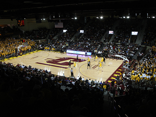 Central Michigan University - Gym Floor - Basketball Flooring