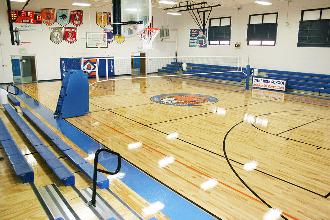 Cisne High School - Gymnasium Flooring