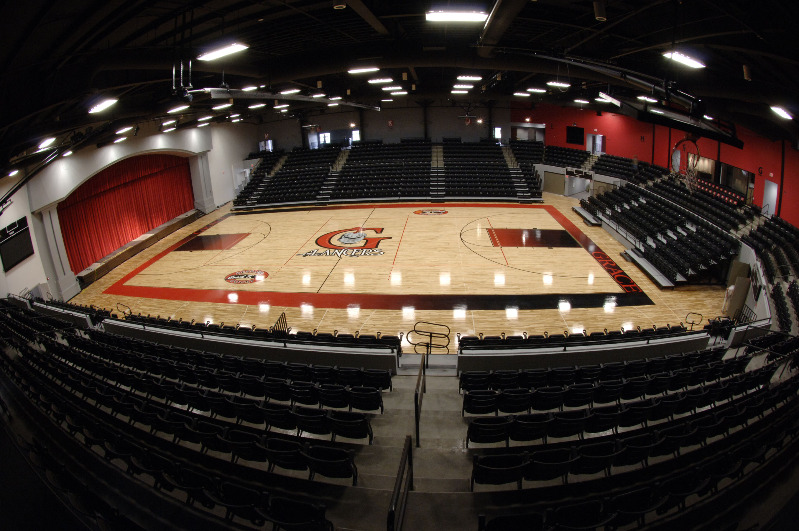 Grace College - Hardwood Gym Floor