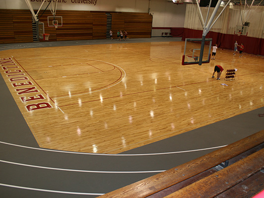 Benedictine University - Wood Gymnasium Flooring