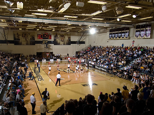 Purdue University -gym Volleyball Flooring