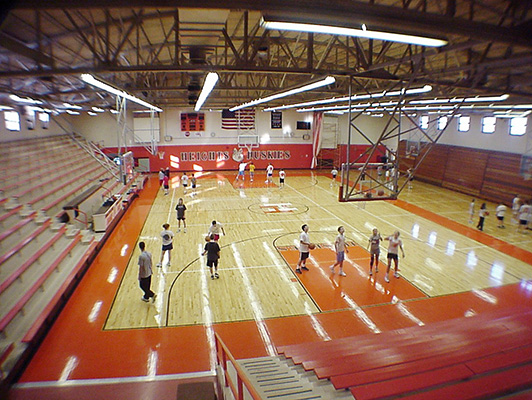 Hamilton Heights High School - Gym Floor
