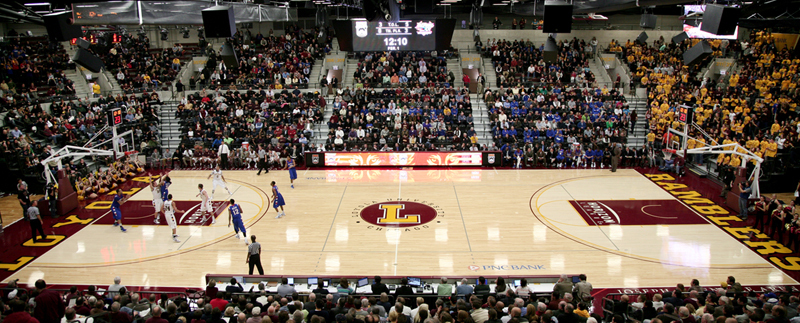 Loyola University Chicago - Gym Flooring - Basketball court flooring