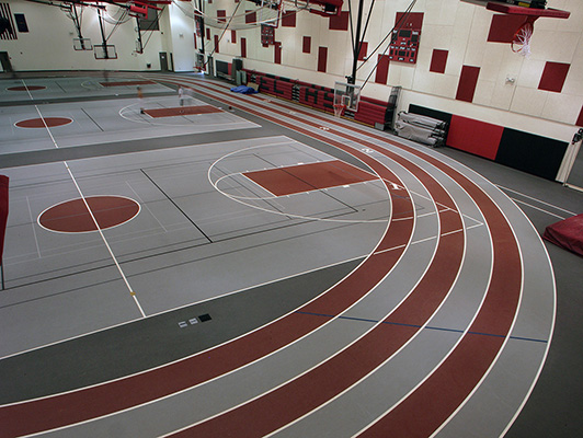 East Central High School Sports Flooring