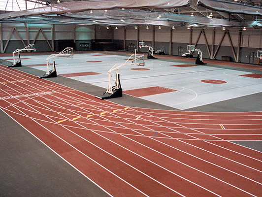 Rose Hulman Institute - Indoor Sports Rubber Flooring