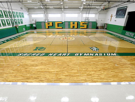 Providence Catholic High School - Hardwood Gym Floor