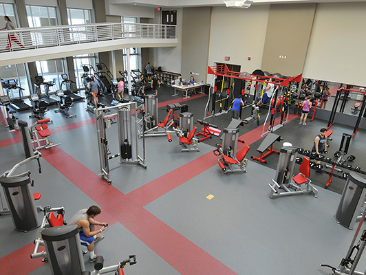 Denison University - Exercise Room Flooring