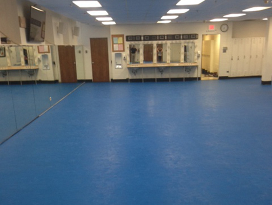 Highland Park High School - Group Dance Flooring