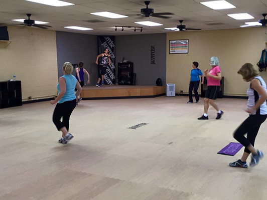 Jazzercise Salem NC - Group Dance Flooring