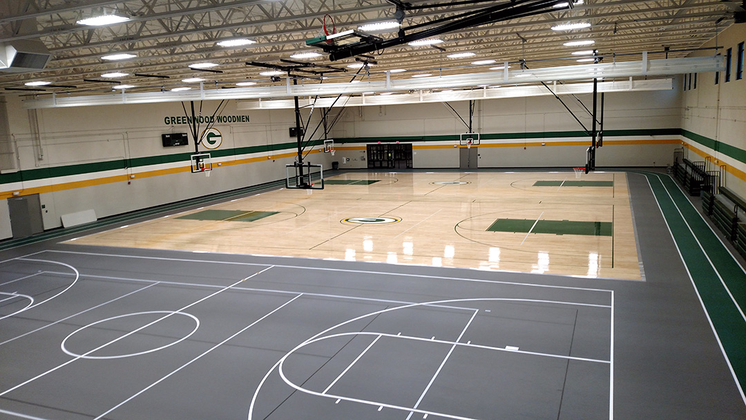 Greenwood High School, Wood Gym, IN