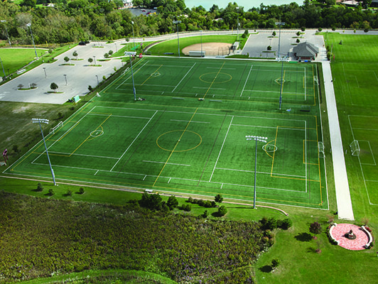 Loyola Academy Lacrosse Field Turf