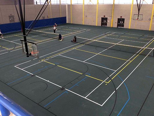 Lorain Community College Tennis Padel Field Turf