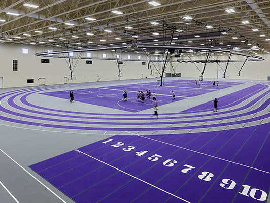 Olivet Nazarene University - Indoor Sports Flooring