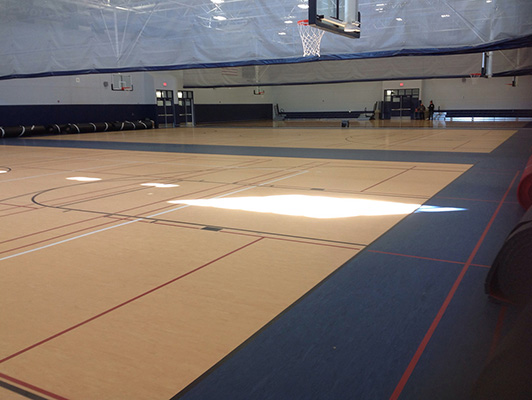 Oswego East High School - Sports Rubber Flooring
