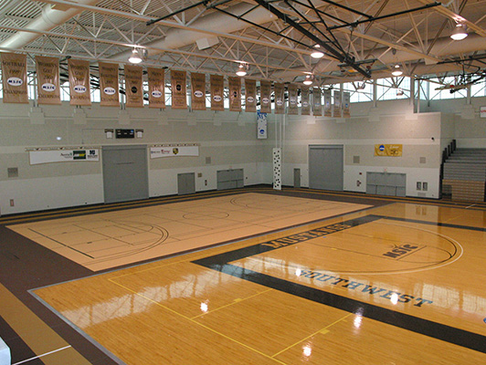 Southwest Minnesota State University - Indoor Sports Flooring