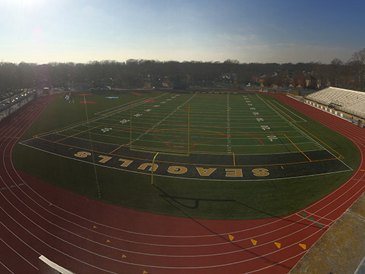Staten Island Technical High School - Outdoor Sports Floors