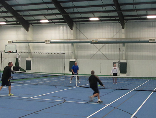 McCleod County Fairgrounds - Tennis Flooring