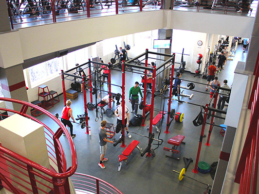 Miami University - Workout Room Flooring