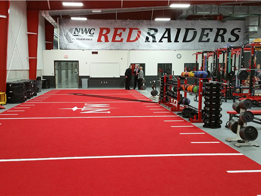 Northwestern College - Exercise Flooring