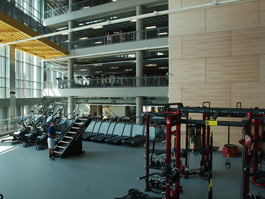 University Minnesota - Fitness Flooring