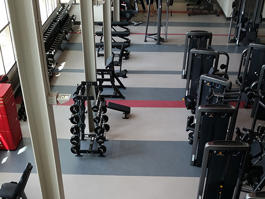 University Nebraska - Recreational Facility Flooring