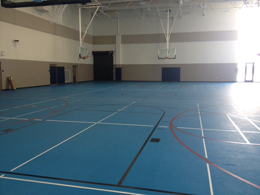 Wadena Center - Rubber Sports Flooring