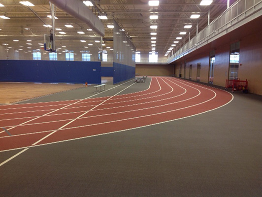 Williston Rec Center - Running Track Floor