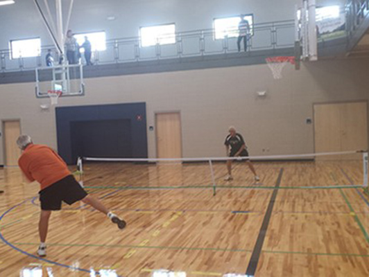 Tennis Flooring - Camelot Park Community Center