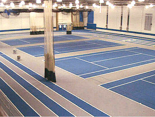 Eastern Illinois University Tennis Flooring